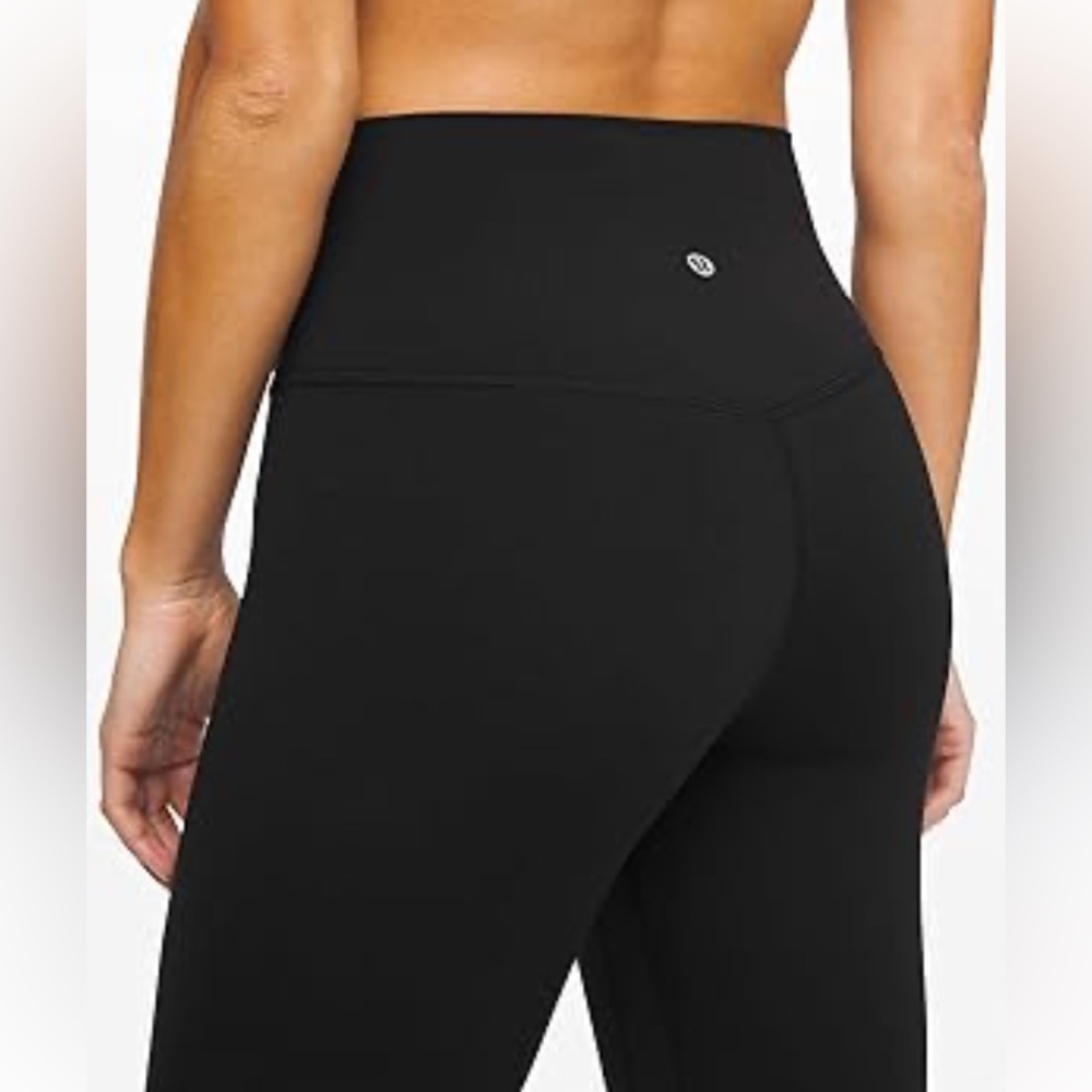 Lululemon align high rise crop leggings inside waist pocket